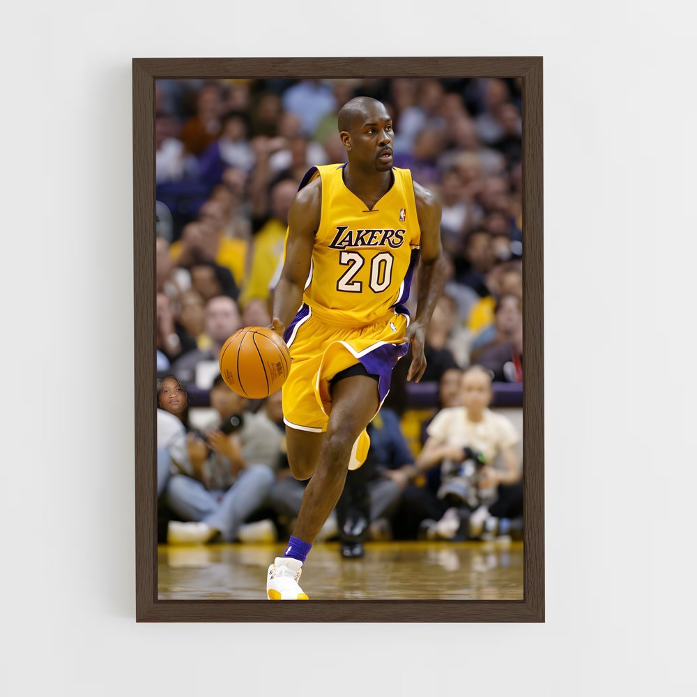 Poster Gary payton – affiche Basketball (vue 5)